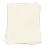 Warm Cream Paper - 8 1/2 x 11 LCI Felt 80lb Text