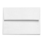 Pure White Envelopes - A1 LCI Felt 3 5/8 x 5 1/8 Straight Flap 70T