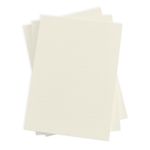 Natural White Flat Card - A1 LCI Linen 3 1/2 x 4 7/8 80C