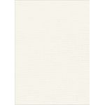Natural White Flat Card - 4 7/8 x 6 7/8 LCI Linen 100C