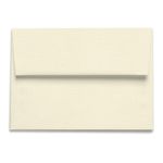 Natural White Envelopes - A7 LCI Linen 5 1/4 x 7 1/4 Straight Flap 70T