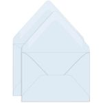 Light Sky Blue Double Envelopes - A7 Gmund Colors Matt 5 1/4 x 7 1/4 Euro Flap 81T