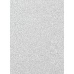 Sparkle Silver Flat Card - A7 MirriSPARKLE Glitter 5 1/8 x 7 104C