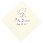 Baby Elephant Personalized Napkins