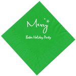 Merry Personalized Napkins