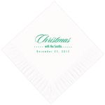 Christmas Party Personalized Napkins
