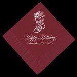 Stocking Personalized Napkins