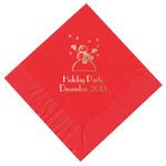 Winter Holiday Personalized Napkins