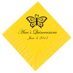 Butterfly Personalized Napkins