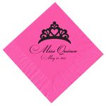 Crown Personalized Napkins