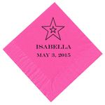 Double Star Personalized Napkins
