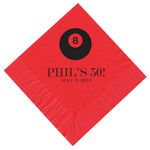 Billiards Personalized Napkins
