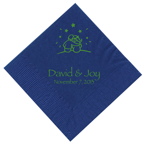 Starry Night Personalized Napkins