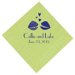 Clam Couple Personalized Napkins