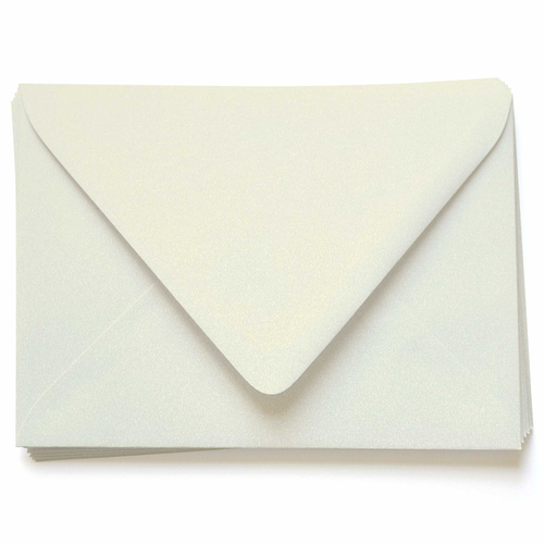 Sage Green A7 Envelopes: 5x7, Euro Flap, 81lb Text - LCI Paper