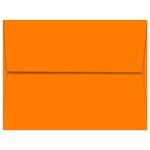 Cosmic Orange Envelopes - A2 matte 4 3/8 x 5 3/4 Straight Flap 60T
