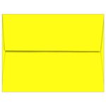 Lift-Off Lemon Envelopes - A2 Astrobrights 4 3/8 x 5 3/4 Straight Flap 60T