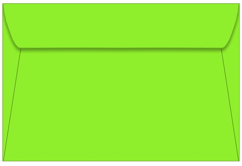 9x12 Astrobright Martian Green Envelopes - Booklet, 60T