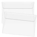 Clearfold Vellum Envelopes -  9x12 Booklet 30lb