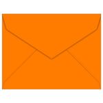Cosmic Orange Envelopes - A2 matte 4 3/8 x 5 3/4 Pointed Flap 60T
