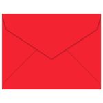 Re-Entry Red Envelopes - A2 matte 4 3/8 x 5 3/4 Pointed Flap 60T