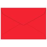 Re-Entry Red Envelopes - A7 Astrobrights 5 1/4 x 7 1/4 Pointed Flap 60T