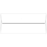 White Envelopes - #10 Plike 4 1/8 x 9 1/2 Straight Flap 95T