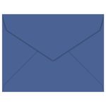 Blast-Off Blue Envelopes - A6 matte 4 3/4 x 6 1/2 Pointed Flap 60T