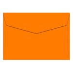 Cosmic Orange Envelopes - A1 matte 3 5/8 x 5 1/8 Pointed Flap 60T