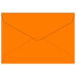Cosmic Orange Envelopes - A7 matte 5 1/4 x 7 1/4 Pointed Flap 60T