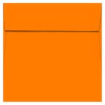 Cosmic Orange Square Envelopes - 5 x 5 Astrobrights 60T