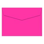 Fireball Fuchsia Envelopes - A1 Astrobrights 3 5/8 x 5 1/8 Pointed Flap 60T
