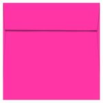 Fireball Fuchsia Square Envelopes - 6 1/2 x 6 1/2 Astrobrights 60T