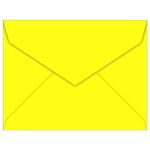 Lift-Off Lemon Envelopes - A2 Astrobrights 4 3/8 x 5 3/4 Pointed Flap 60T