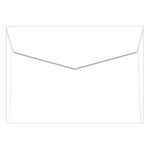 White Envelopes - A1 Plike 3 5/8 x 5 1/8 Pointed Flap 95T