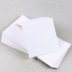 Radiant White Square Place Card - LCI Smooth 100C