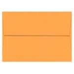 Orange Fizz Envelopes - A1 Poptone 3 5/8 x 5 1/8 Straight Flap 70T