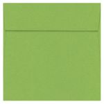 Gumdrop Green Square Envelopes - 6 1/2 x 6 1/2 Poptone 70T