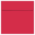 Red Hot Square Envelopes - 6 1/2 x 6 1/2 Poptone 70T