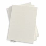 Quartz Pearl White Flat Card - A7.5 Stardream Metallic 5 3/8 x 7 1/4 105C