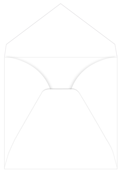 White Unlined Inner Envelopes - 7 1/4 x 7 1/4 LCI Smooth 70T