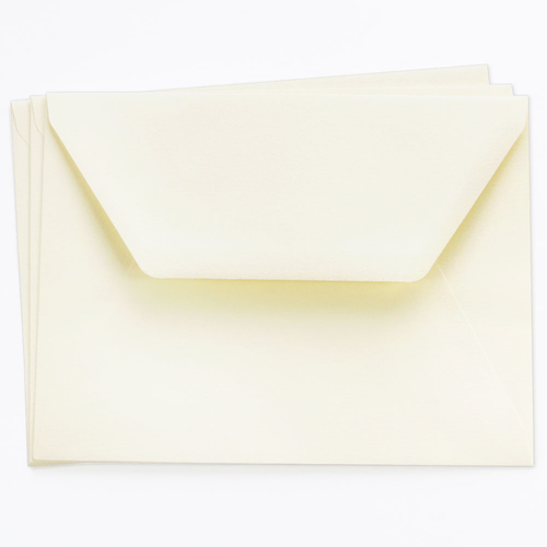 Medioevalis Deckle Medium Card - Cream, 115lb Cover - LCI Paper