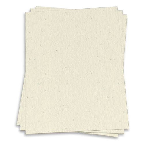 Cream Paper - 8 1/2 x 11 Royal Sundance Fiber 70lb Text - LCI Paper