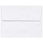 Limba White Envelopes - A2 Gmund Wood 4 3/8 x 5 3/4 Straight Flap 68T