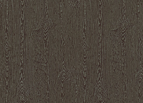 Dark Brown Wood Rustic Woodgrain Repeat Pattern Wrapping Paper