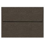 Bubinga Brown Envelopes - A1 Gmund Wood 3 5/8 x 5 1/8 Straight Flap 68T