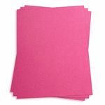 Azalea Pink Card Stock - 28 x 40 Stardream Metallic 105lb Cover