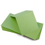 Fairway Green Square Place Card - Stardream Metallic 105C