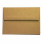 Antique Gold Envelopes - A2 Stardream Metallic 4 3/8 x 5 3/4 Straight Flap 81T