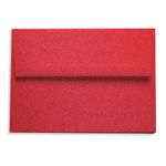 Jupiter Red Envelopes - A2 Stardream Metallic 4 3/8 x 5 3/4 Straight Flap 81T